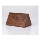 Triangle Wooden Style Digital LED Clock - Image 3