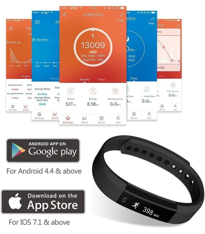 D115 PLUS Bluetooth Smart Wristband