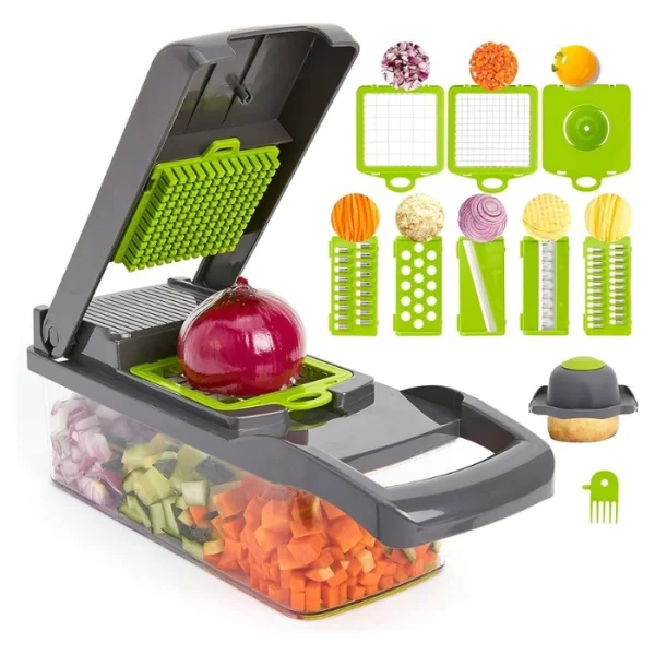 GearUP VC14 Premium 14-in-1 Vegetable and Fruits Multifuction Cutting Slicer Kitchen Tools