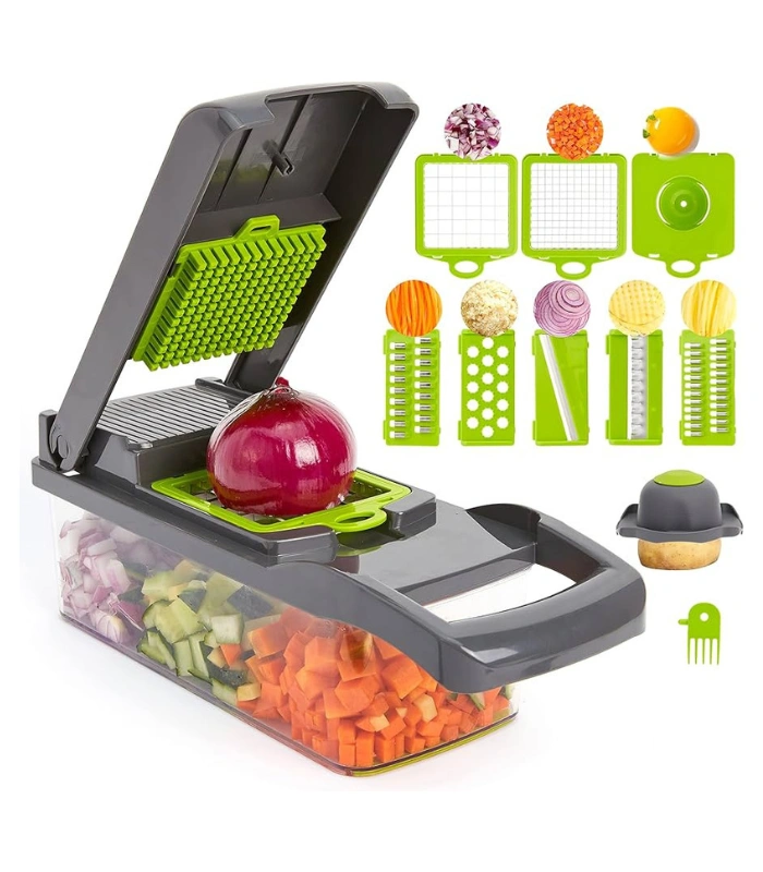 GearUP VC14 Premium 14-in-1 Vegetable and Fruits Multifuction Cutting Slicer Kitchen Tools