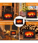 Home LED Fireplace Decorative Lantern Light