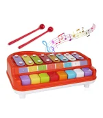 Huanger Kids Piano Xylophone 8 Keys Musical Organ Toys for children
