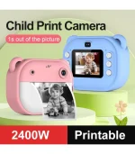 Instant Print Digital Kids Camera Printer 1080P HD Photos