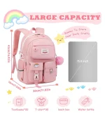 Kids Backpack Children School Bags for Girls Orthopedic Waterproof