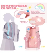 Kids Backpack Children School Bags for Girls Orthopedic Waterproof