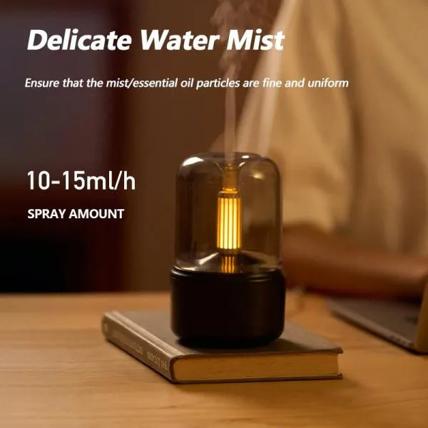 LED NiRetro Lamp Air Humidifier Wireless Aroma-Diffuser
