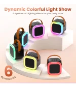 Mini Karaoke Speaker with Wireless Microphone