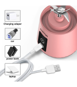 Mini USB Rechargeable Portable Electric Fruit Juicer- Blender Machine