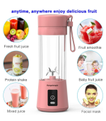 Mini USB Rechargeable Portable Electric Fruit Juicer- Blender Machine