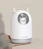 Rabbit Shape Humidifier Cool Mist Scented Air Oil Diffuser With LED Light 1pc