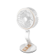 Rechargeable Folding Table Fan with Led Light LR-2018