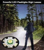 SMILING SHARK SD7115 Flashlight Ultra Charging