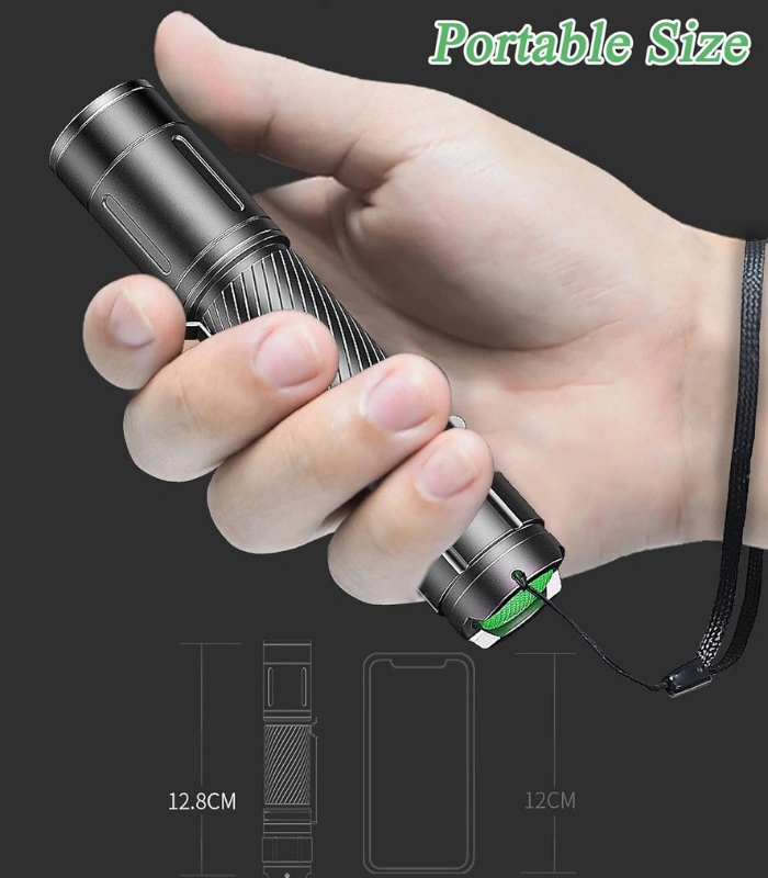 SMILING SHARK SD7115 Flashlight Ultra Charging