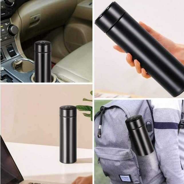 Smart Thermos Flask with Led Temperature Display In Touch
