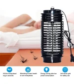 USB Electronics Mosquito Killer Trap Moth Fly Wasp LED Night Light Lamp
