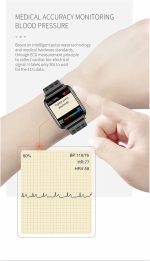 V5 Bluetooth Waterproof Blood Pressure Smartwatch