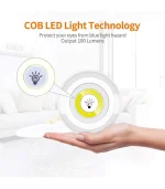 Wireless LED Puck Light With Remote Control Cabinet Lighting