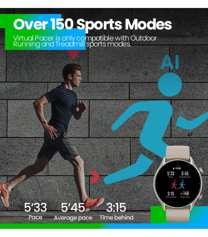 Xiaomi A1971 Amazfit GTR 3 Amoled Display Smart Watch