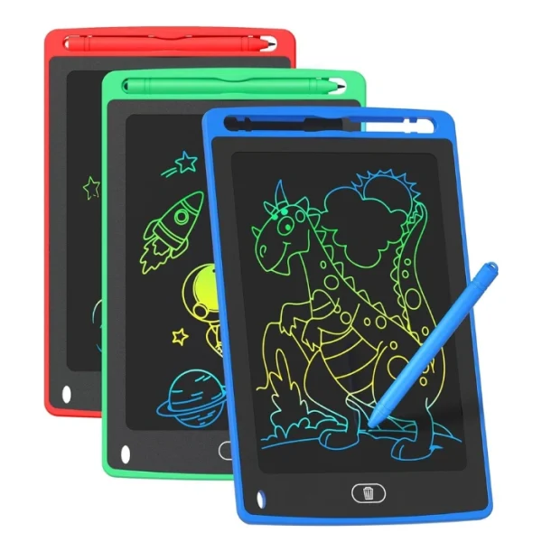 LCD Writing Tablet Multicolor For Kids – 8.5 Inches